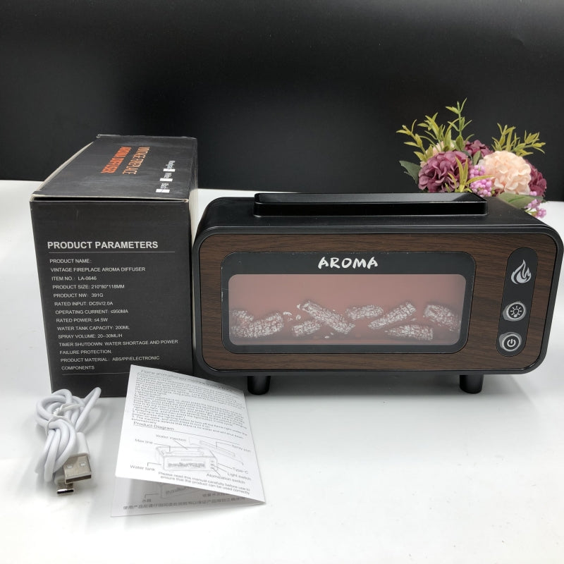 Difusor de aroma efeito chama