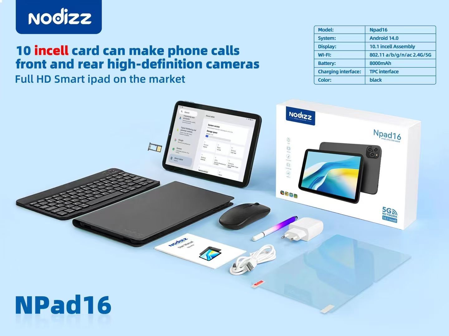 Tablet Npad 16 1TB
