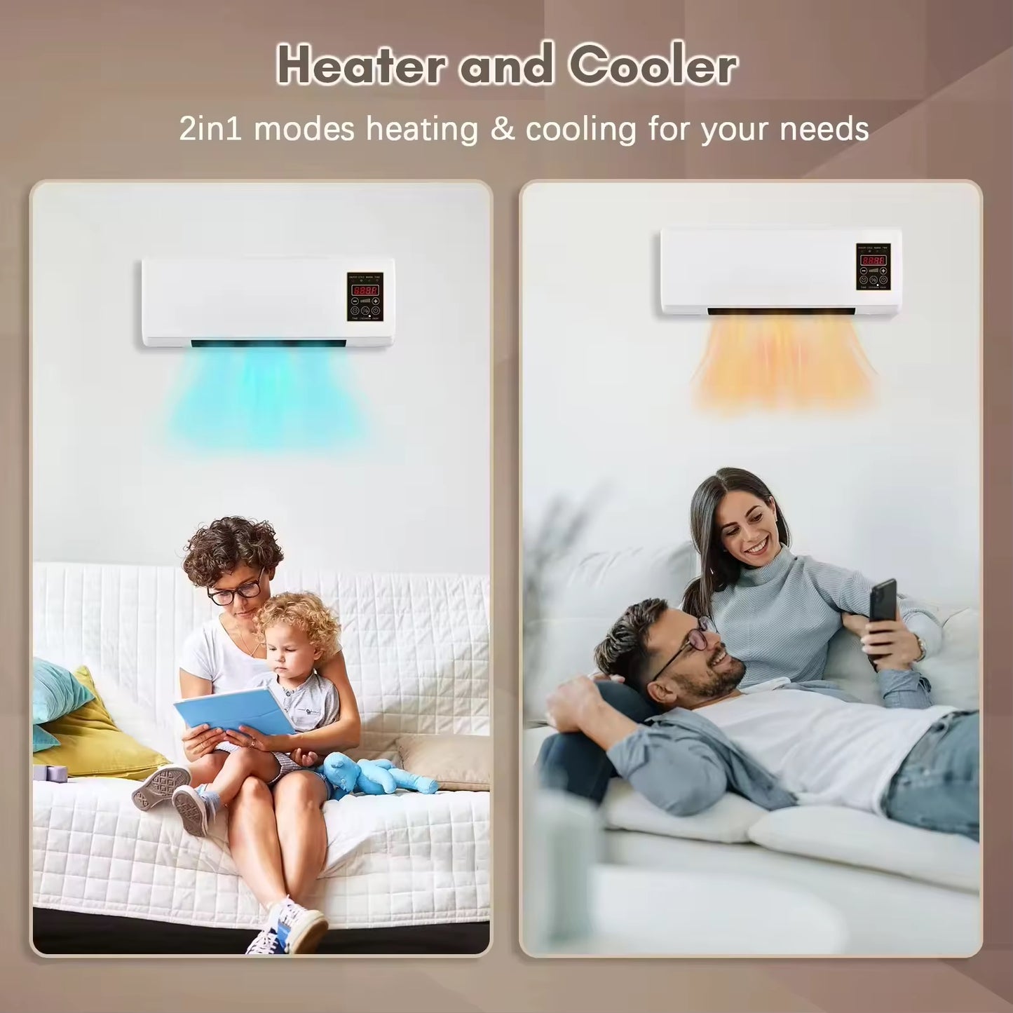 Mini ar condicionado portátil