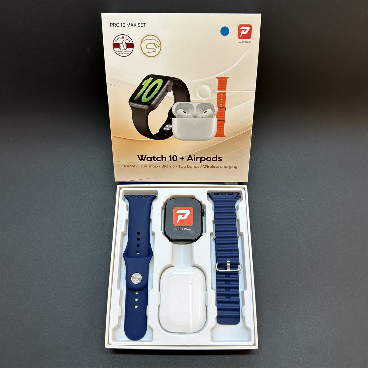 Smartwatch Pro 10 Ultra 3 Set