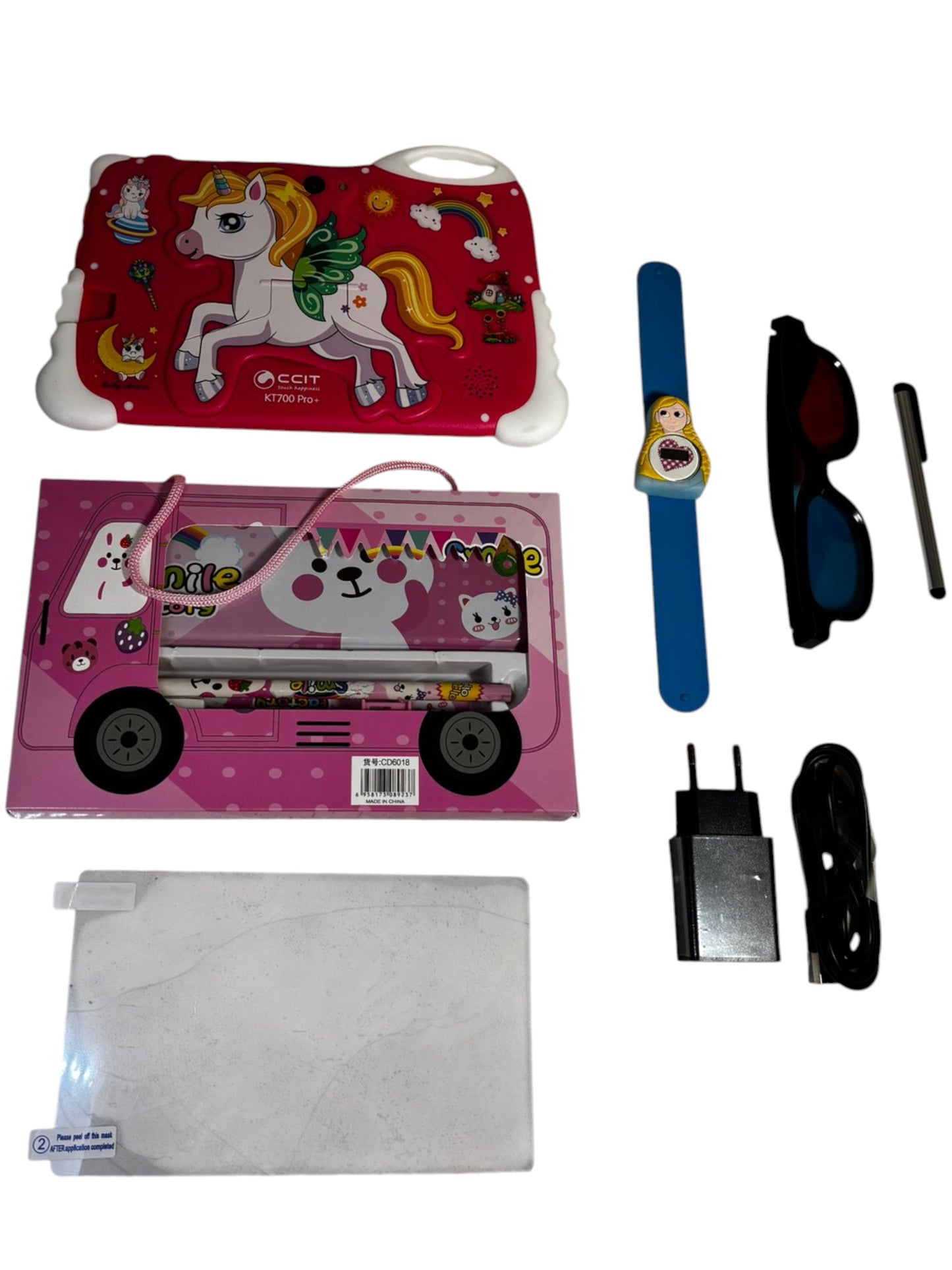 Tablet Infantil CCIT Kids KT700 Pro+ (8GB RAM / 256GB ROM)