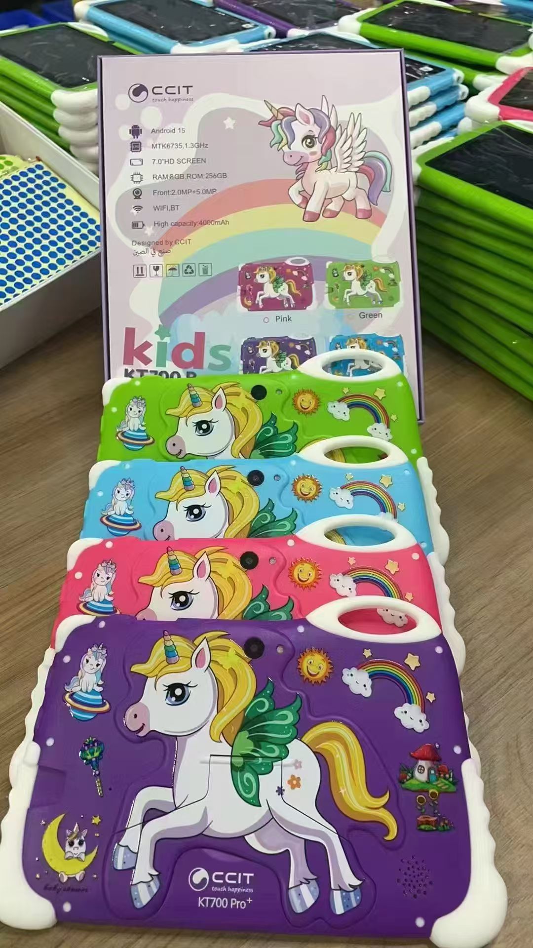 Tablet Infantil CCIT Kids KT700 Pro+ (8GB RAM / 256GB ROM)