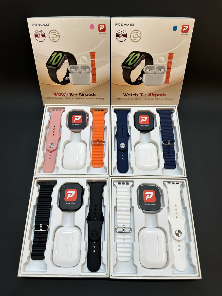 Smartwatch Pro 10 Ultra 3 Set