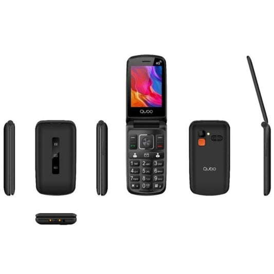 Qubo P-210NW 4G – Telemóvel Básico para Séniores (Preto)