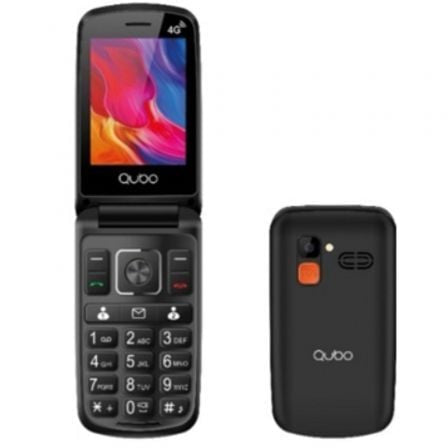 Qubo P-210NW 4G – Telemóvel Básico para Séniores (Preto)