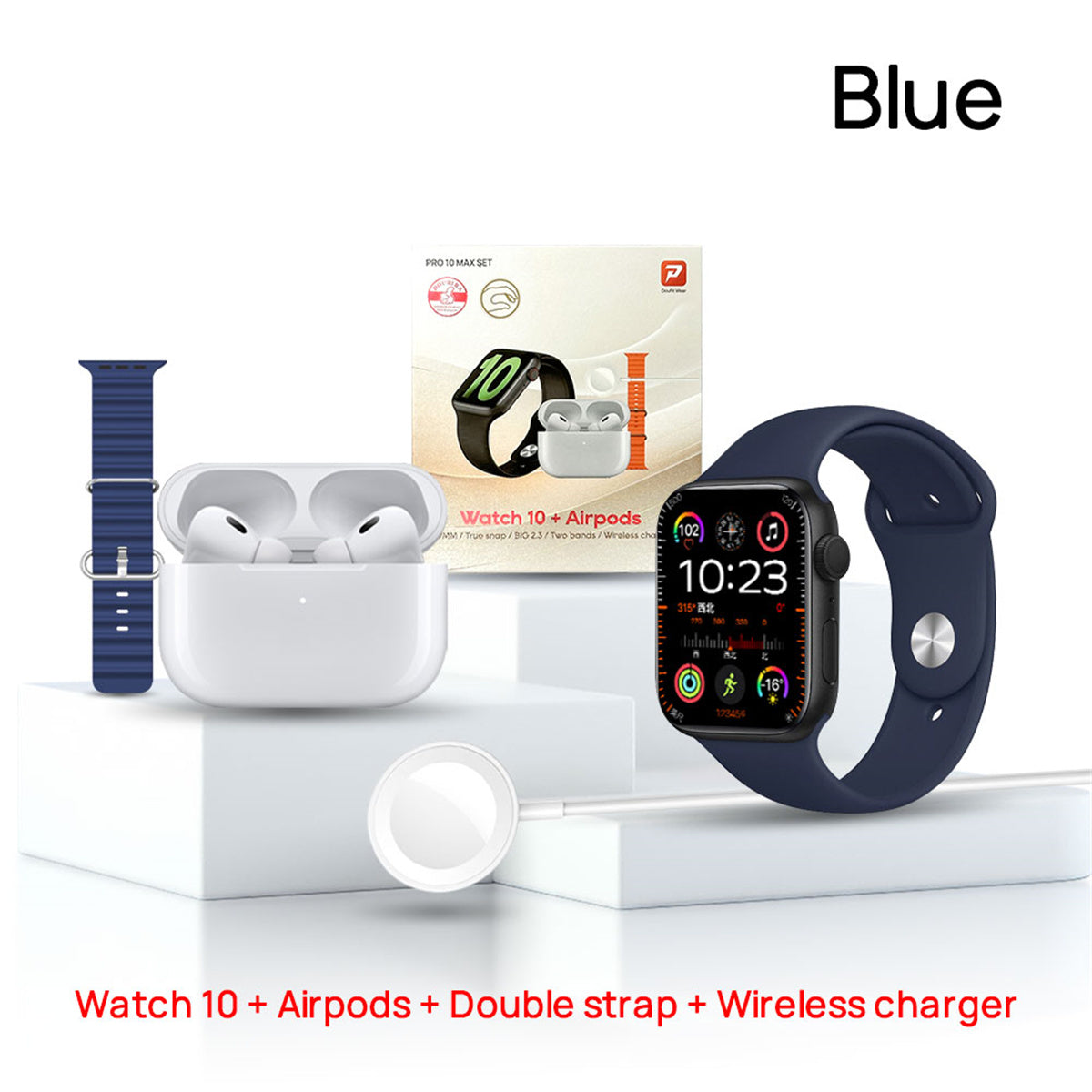 Smartwatch Pro 10 Ultra 3 Set