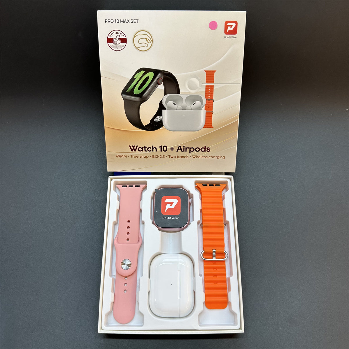 Smartwatch Pro 10 Ultra 3 Set