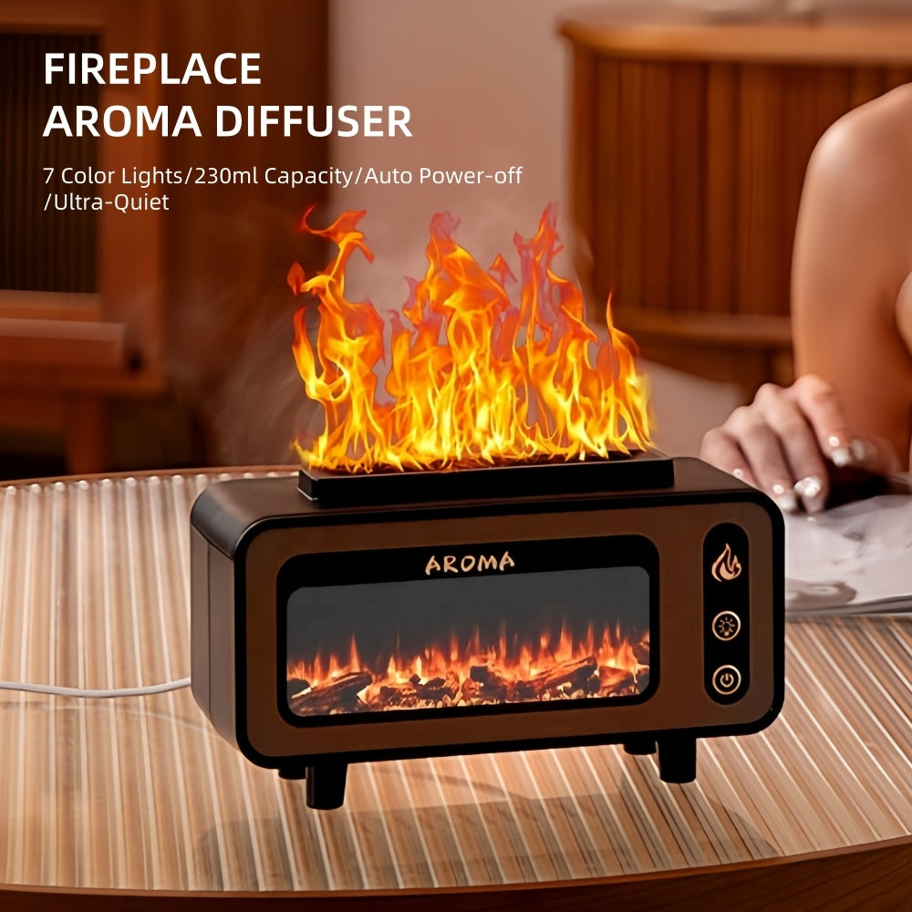 Difusor de aroma efeito chama