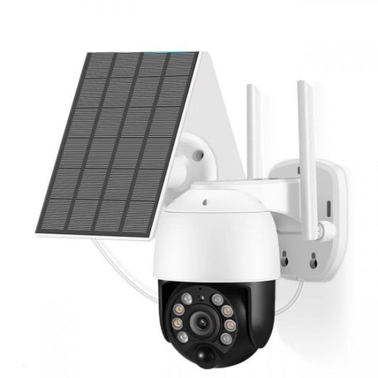 Câmara de Vigilância 360º com Painel Solar Wifi